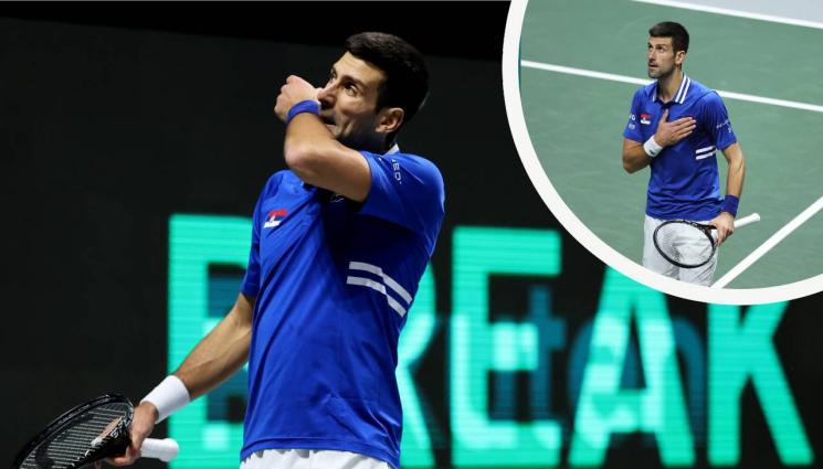 Новак Джокович - ATP с позиция по случая с Джокович