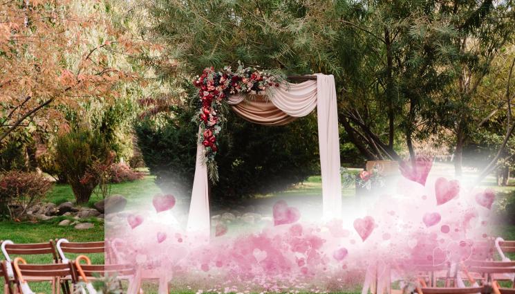 сватба - Булка в розово: Американка се омъжи за любимия си цвят (ВИДЕО+СНИМКИ)