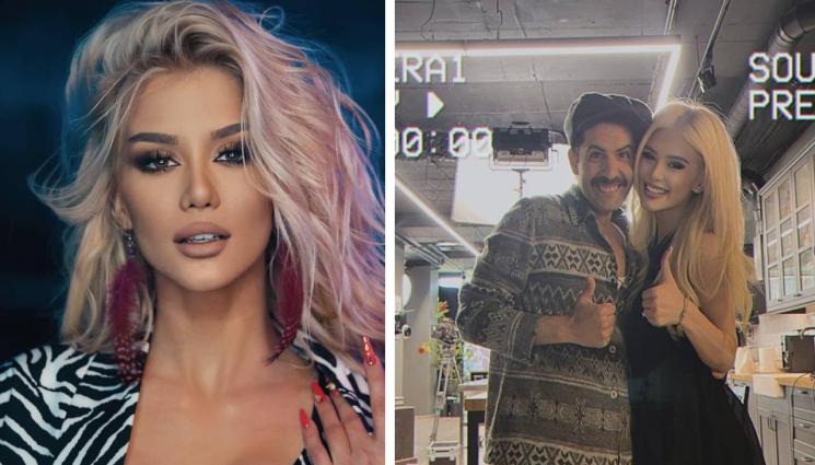 Лидия - Фолкпевица влезе  във филма за Бай Иван