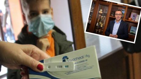 тестване ученици Деян Стаматов