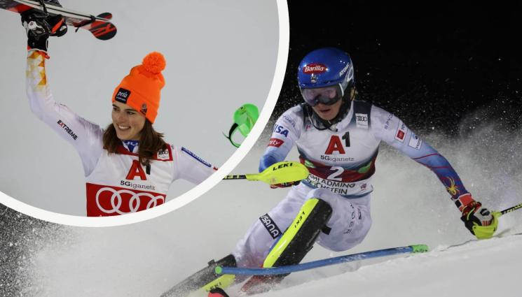 Шифрин Влъхова - Шифрин прави история с победа в слалома на митичната мъжка писта в Шладминг