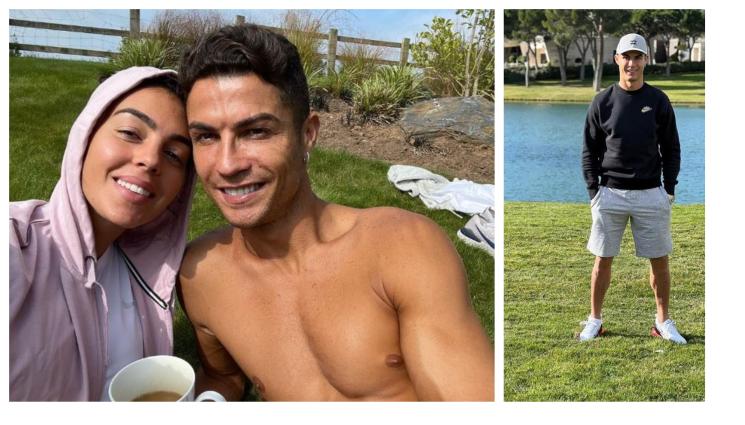 Роналдо Джорджина - Влюбените гълъбчета Кристиано и Джорджина взеха частен самолет до Мадрид за романтична вечер