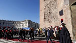 С държавни почести в Рим беше погребан председателят на Европейския
