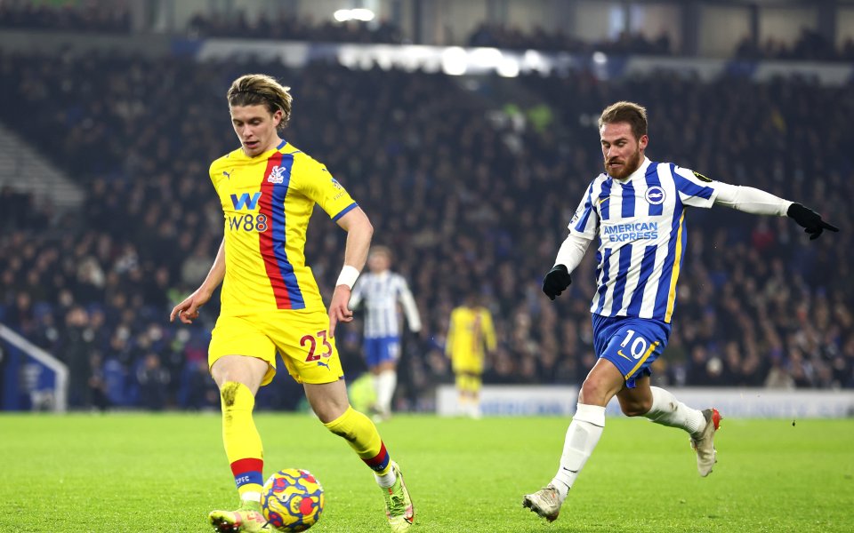 Брайтън и Кристъл Палас не излъчиха победите, завършвайки 1:1 в