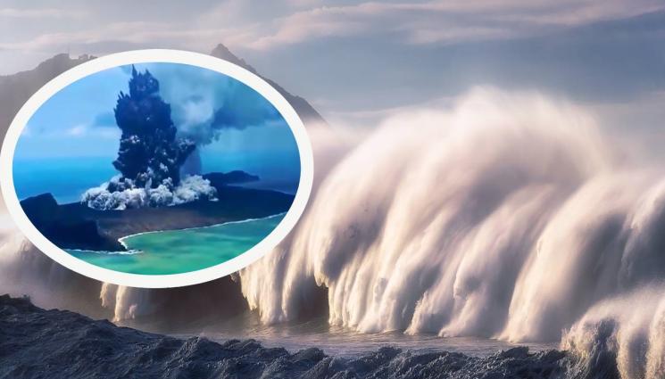 Тонга - Цунами удари Тонга след мощно изригване на подводен вулкан (ВИДЕО)