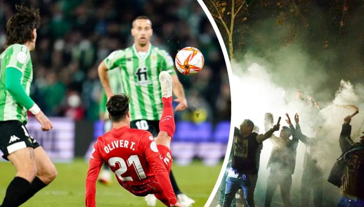 Купа на краля - Прекратиха дерби за Купата на краля, удариха играч с метален прът в главата