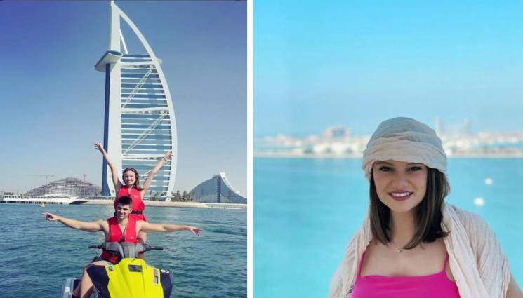 Лаура Траатс - Лаура се отдаде на любов в Дубай, грее от щастие до мъжа на сърцето си