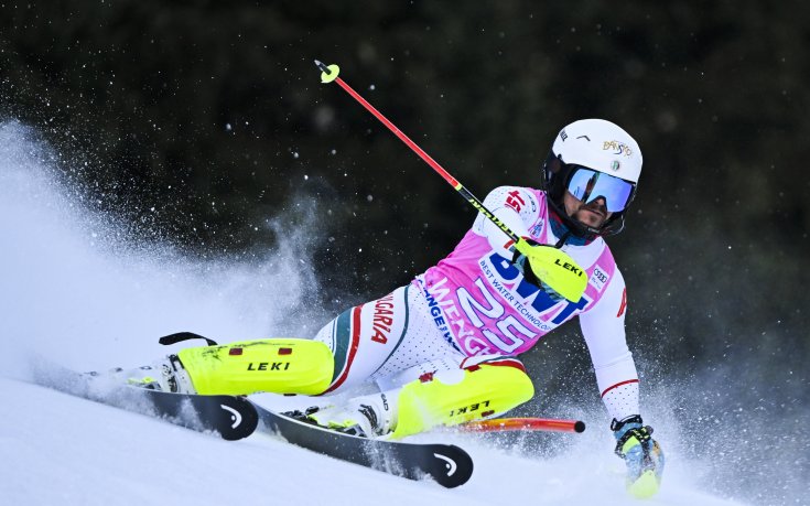 Алберт Попов с рекорд във Венген