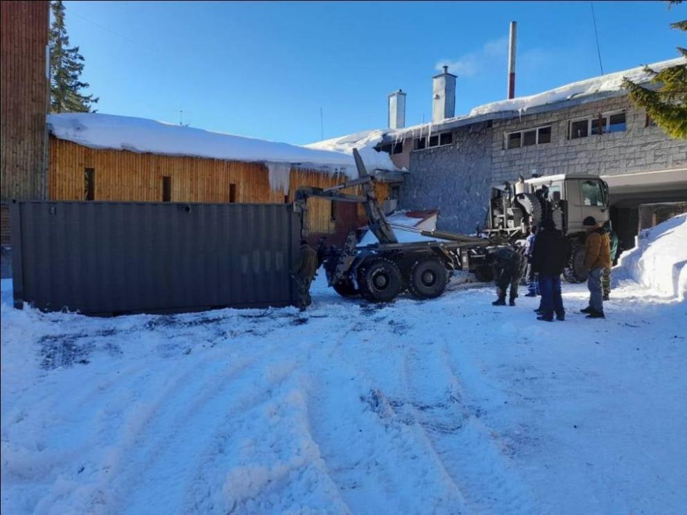 Военнослужещи от 110-и логистичен полк – Пловдив докараха до базата
