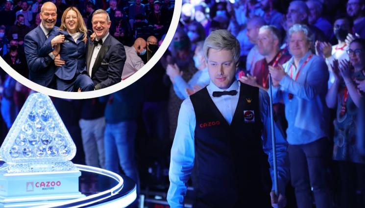 снукър - Нийл Робъртсън печели Мастърс титла в снукъра, българка му съдийства