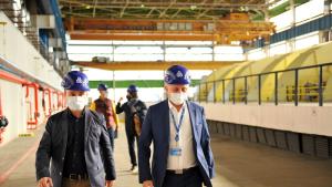 Министърът на енергетиката Александър Николов посети АЕЦ Козлодуй на 15