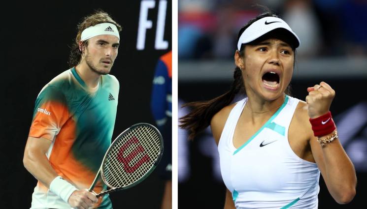 Циципас и Радукану - Циципас с рутинна победа, Радукану прекъсна негативна серия