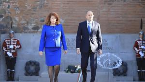 Президентът Румен Радев и вицепрезидентът Илияна Йотова полагат клетва за втория си мандат пред Народното събрание Заедно