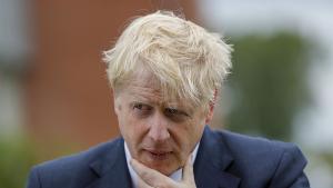 Британският премиер Борис Джонсън който обяви оставката си вчера е