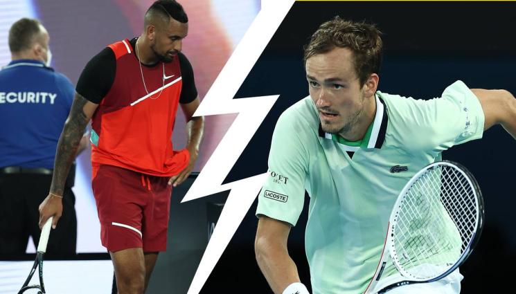 тенис - Медведев подчини полуделия Кириос, черногорка изхвърли шампионката на US Open