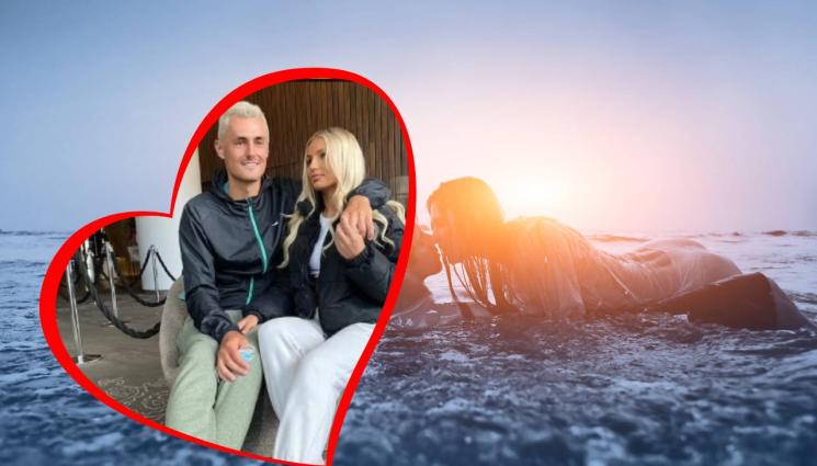 Бърнард Томич - Бърнард Томич с тайно бебе