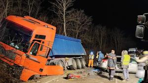 Водач на лек автомобил загина в катастрофа на пътя Благоевград