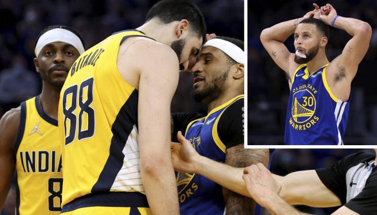 Индиана Къри - Без 4 титуляри Индиана съсече в продължението Голдън Стейт, въпреки 39 точки на Стеф Къри