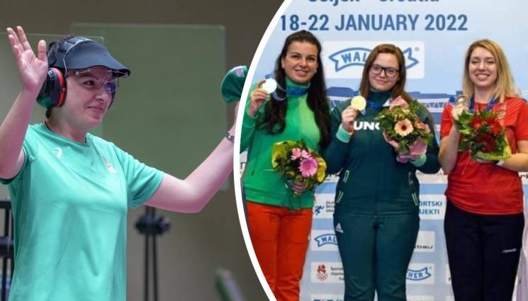 Антоанета Костадинова - Антоанета Костадинова започна годината със сребро от Осиек