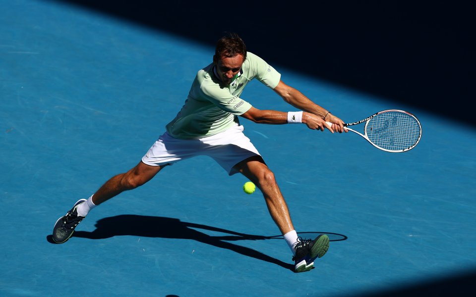 Ботик ван де Зандсхулп - Даниил Медведев 0:3 сета (4:6, 4:6, 2:6) / Australian Open, 1/16-финал, 22.01.2022 г.