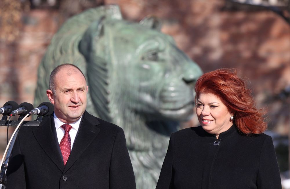 Румен Радев и Илияна Йотова