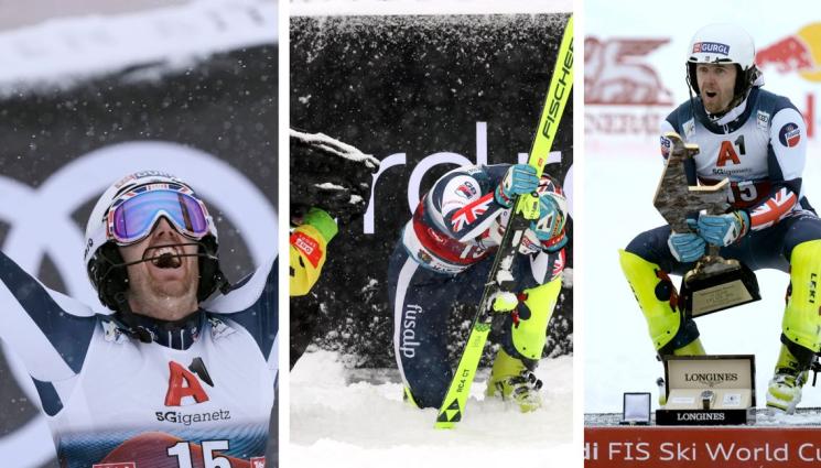 Райдинг Кицбюел - Чудо невиждано! Британец спечели състезание в алпийските ски и то на свещено място