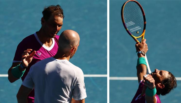 Рафаел Надал - Очаквано: Надал на четвъртфинал след бой над изцеден французин