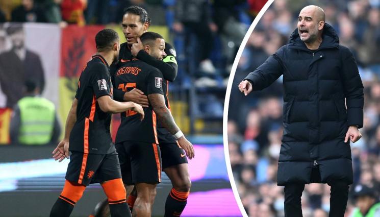 Пеп Гуардиола - Нидерландия поиска Пеп Гуардиола за селекционер