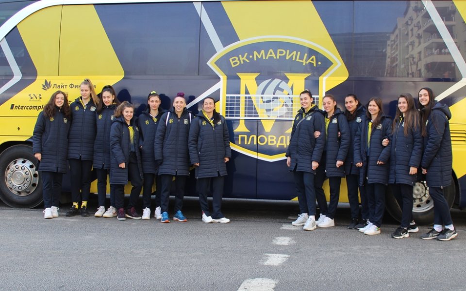 Марица Пловдив представи своя чисто нов клубен автобус. Модерното возило