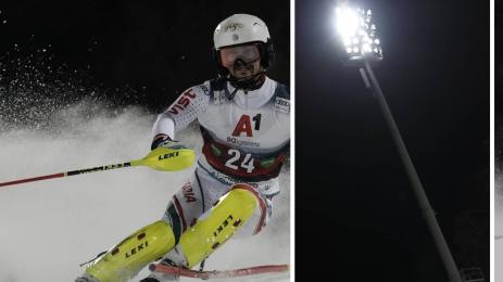 Алберт Попов Шладминг първи манш