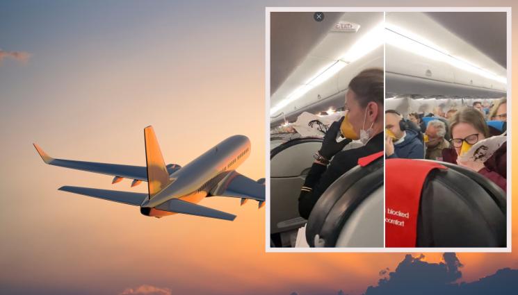 самолет - ЕКШЪН ВЪВ ВЪЗДУХА: Самолет с наши евродепутати в извънредна ситуация, аварирал на голяма височина (ВИДЕО)