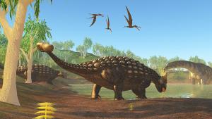 „Бронираните“ динозаври били мудни и с лош слух