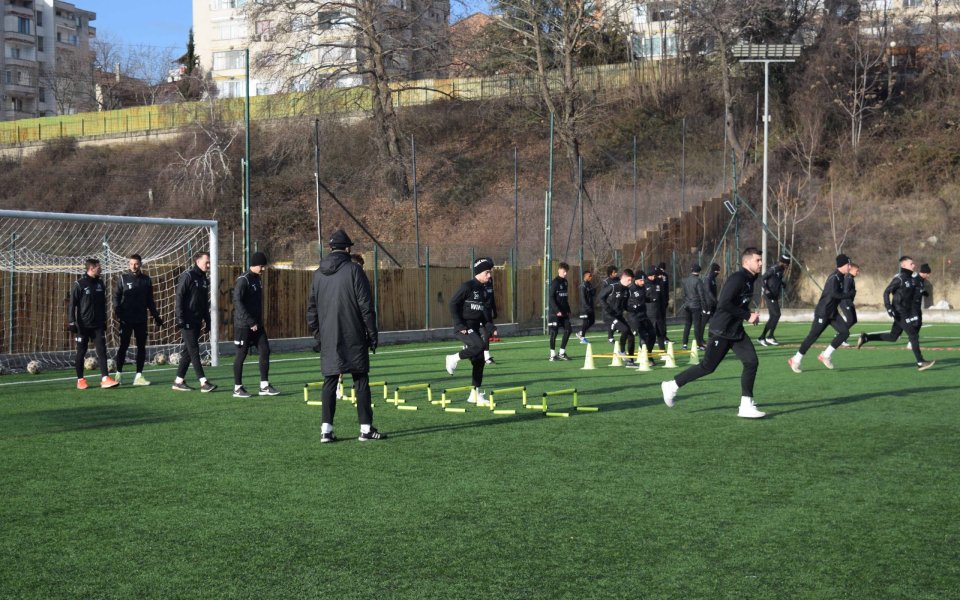 Тренировка на Локомотив Пловдив