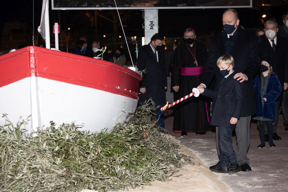 Кралското семейство на Монако почете Деня на Света Девота