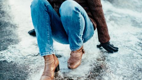 лед сняг студ