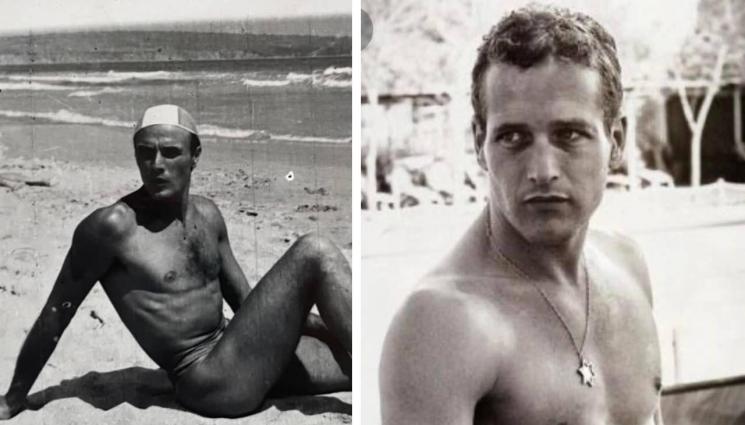 дядо Нети - Дядото на Нети двойник на Пол Нюман