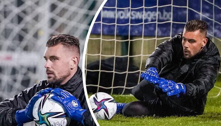 Мартин Луков - Левски следи внимателно движенията на национален вратар