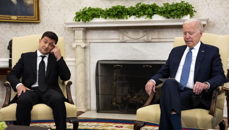 Байдън Зеленски - КРЪВНА ОБИДА: Зеленски ще прости на Байдън, че го нарече Путин