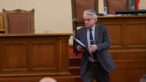Министърът на вътрешните работи в оставка Бойко Рашков отрече МВР