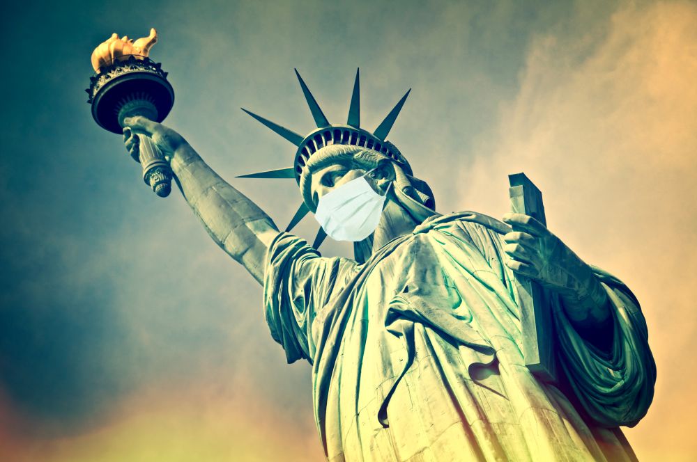 Кадър от Ню Йорк в пандемията