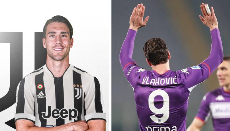 Душан Влахович - Рожденикът Влахович пристигна в Торино за своя трансфер