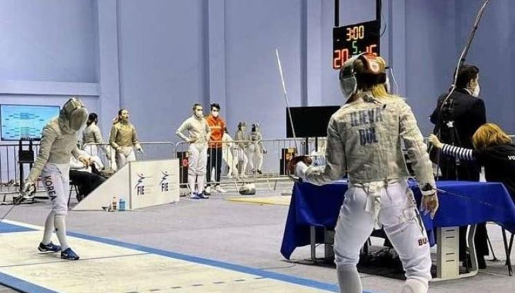 Фехтовка сабя - Българският отбор на сабя за кадетки завърши на 12-о място на Европейското първенство по фехтовка в Анталия