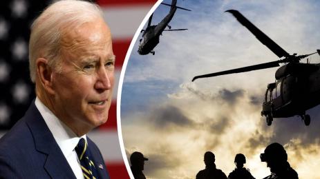 байдън военни