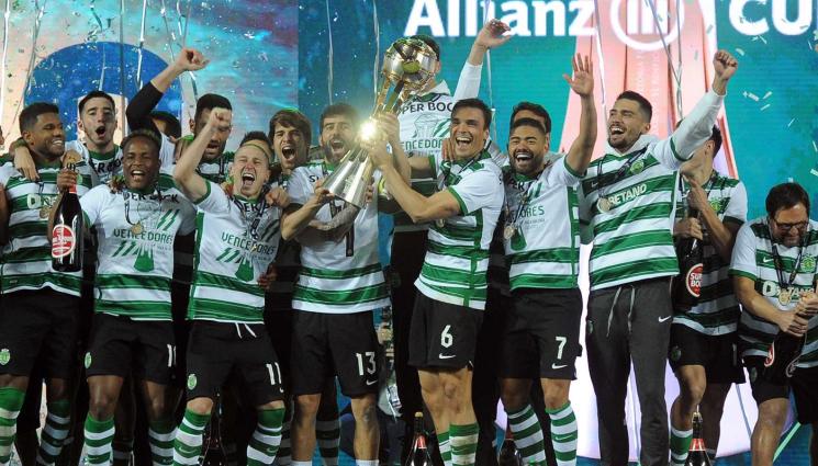 Футбол - Дрога, арести и плювни при трофей на Спортинг