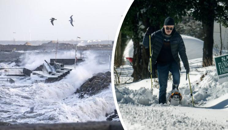 burq - Мощна буря удари Северна и Централна Европа и взе жертви, адски снеговалеж парализира САЩ (ВИДЕО)