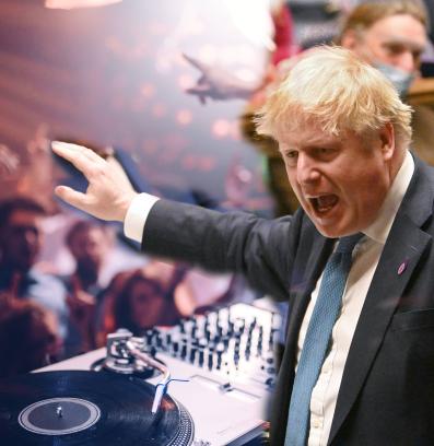 Борис Джонсън парти локдаун