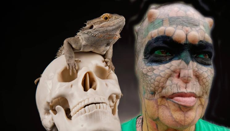 влечуго - Банкер постепенно се превръща в безполово влечуго и всичко това не е безплатно