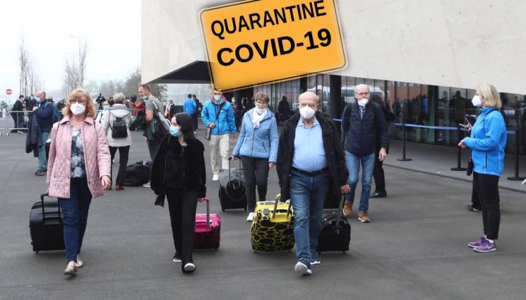 коронавирус карантина - Заради 7 часа разлика между старите и новите правила: 8 самолета с българи прецакани с карантината