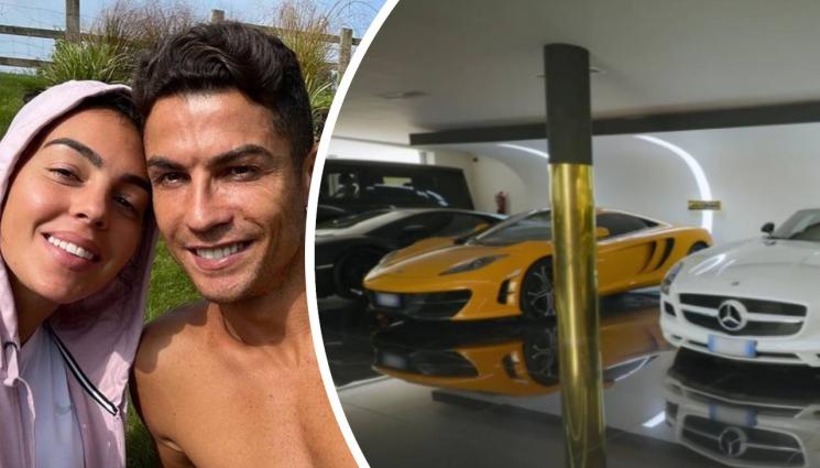 Роналдо - Какво има в гаража на Роналдо? Джорджина разкри впечатляващи неща