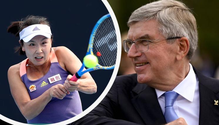 Томас Бах Шуай Пън - Шефът на МОК Томас Бах ще се срещне с изчезналата тенисистка Шуай Пън